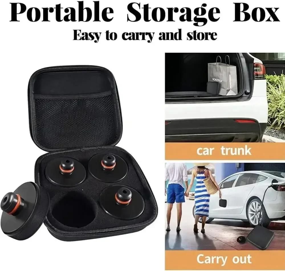 For Tesla Silicone Jack Lift Pad Point Adapter For Tesla Model 3 Model Y Model S Model X