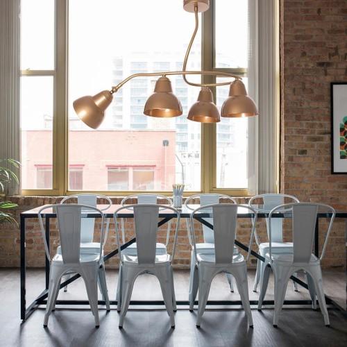 

Umur Lighting Snake 4-Piece Antique Lava Head Подвесная люстра