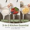 Rice Washing Rice Sieve Amoy Simple Kitchen Supplies Fruit Drain Basket Multi-functional Vegetable Washing Rice Basket Large Transparent