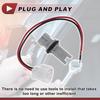 1 Set Turn Signal Light Socket Wiring for Lexus LX470 1998-2007 No.9007560004/90075-60004 Lamp Bulb Pigtail Connector Harness