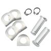 Bike Step Motorcycle Foot Pegs Mount Kit Pin Fits Harley Touring Road King Dyna Sportster 883 1200 Softail Bike Footpee