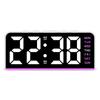 4 Levels Brightness Digital Alarm Clock Dual Alarms Electronic LED Clock  Bedside Use