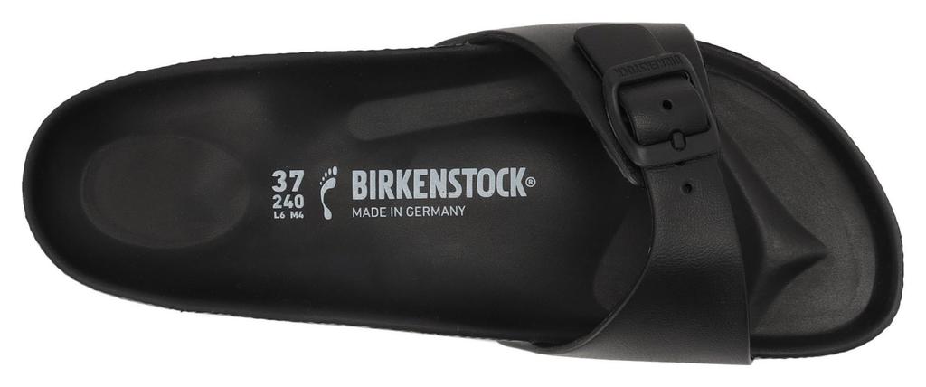 BIRKENSTOCK MADRID EVA Sandals for E Women, Black, 24.5 cm,