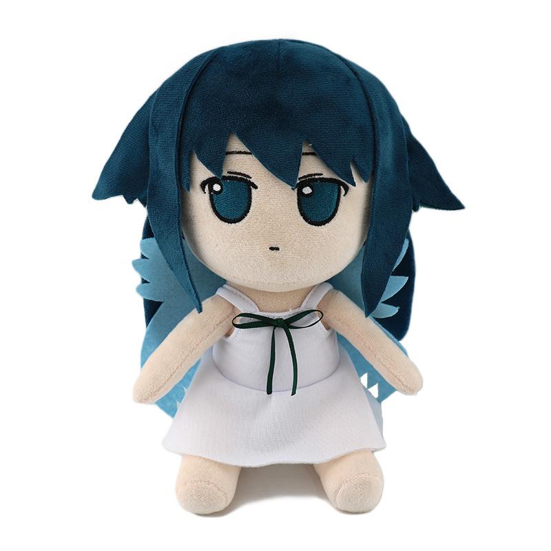 20cm The Song of Saya Fumo Plush Toy Stuffed Doll Cosplay Saya Adorable Soft Figurine Gift for Kids Girl Fans Birthday Christmas