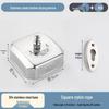 Invisible No-Drill Retractable Clothesline - Indoor/Outdoor, Stainless Steel & Nylon Drying Rope.
