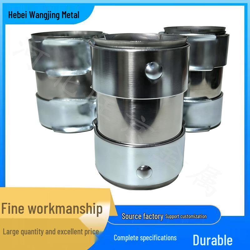 Universal Carbon Steel Exhaust Pipe Joint Connector Clamp