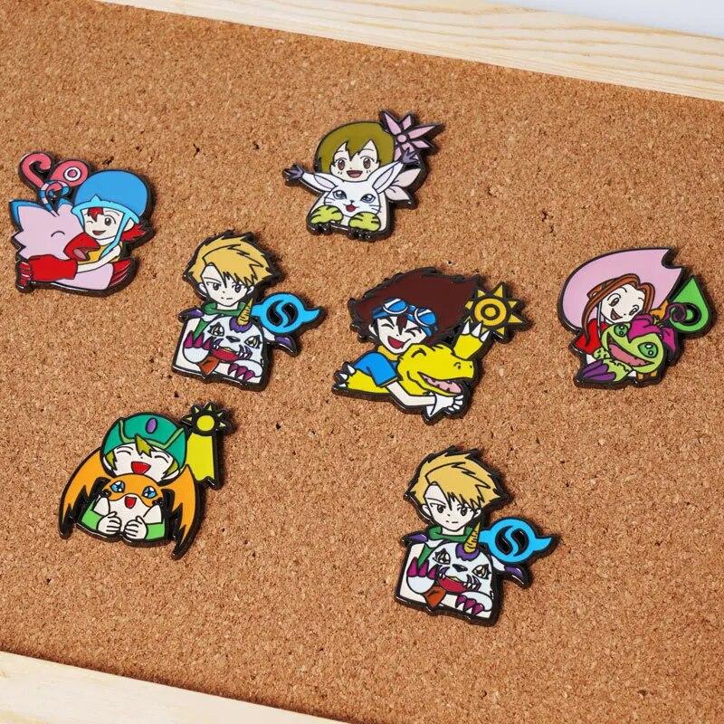 Anime Enamel Lapel Pins for Backpacks Accessories Badges for Jewelry Brooch Gifts