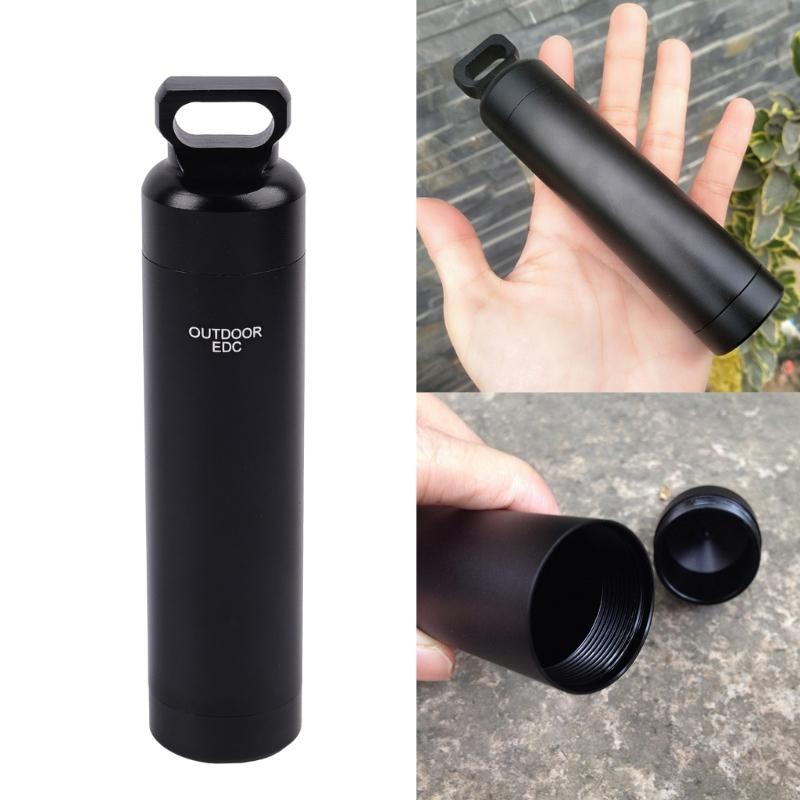 Outdoor Waterproofed Storage Tube Compacts Travel Multipurpose Storage Container Outdoor Survival Gears