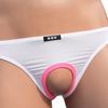 Howe Ray Open Front Sexy Mens Underwear Briefs Penis Hole Silk Panties For Men Gay Underpants Male Slips Crotchless Lingerie