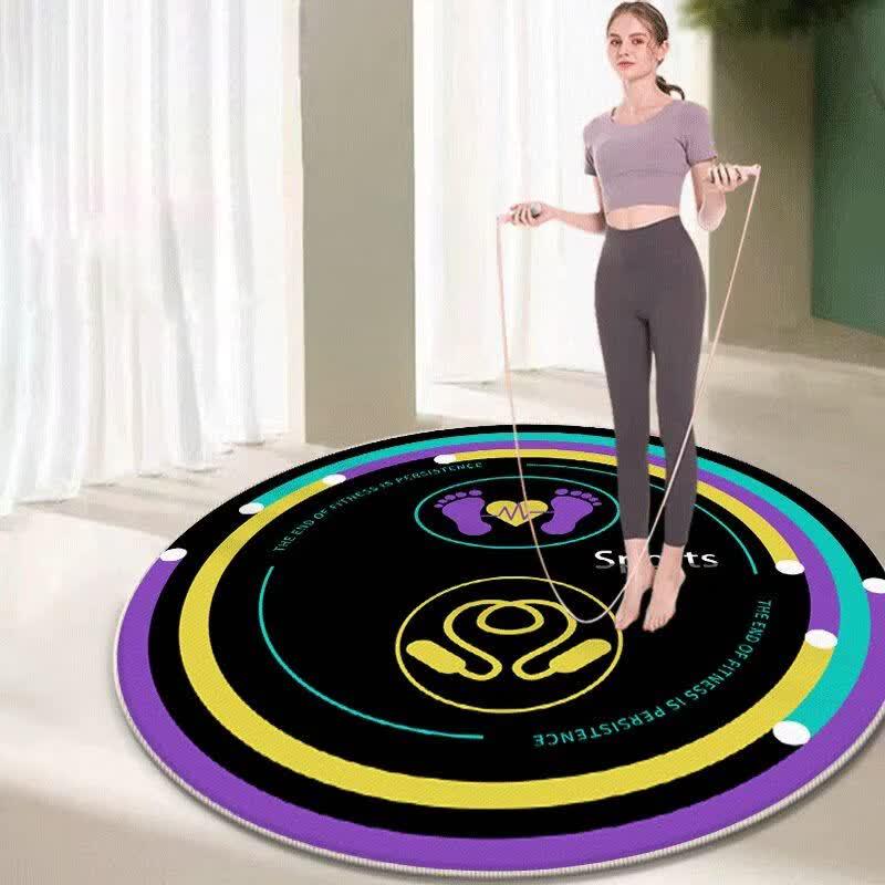 Silent TPE Jump Rope & Fitness Mat