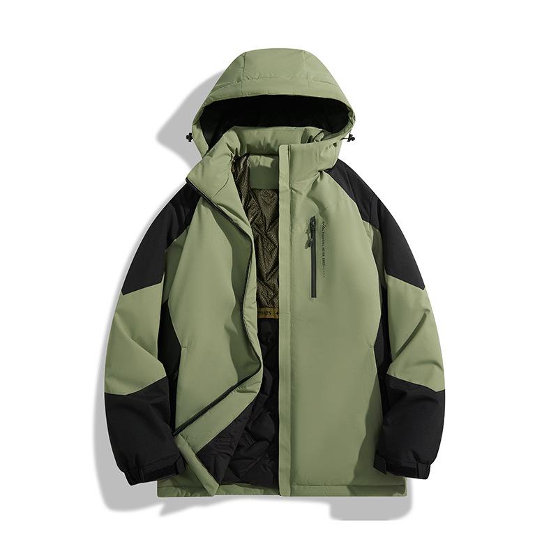 2025 Winter New Couple Outdoor Black Technology Graphene Windproof Waterproof Anti-fouling Mountaineering Jacket Cotton Coat