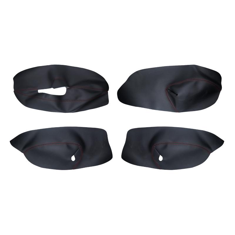 RHD For VW Golf 4 MK4 Bora Jetta 1998 1999 2000 2001 2002 - 2005 Car Door Handle Armrest Panel Microfiber Leather Cover