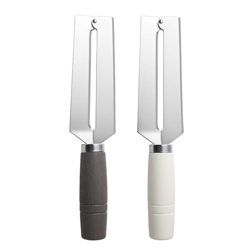 Dual-use Stainless Steel Sugarcane and Fruit Peeler