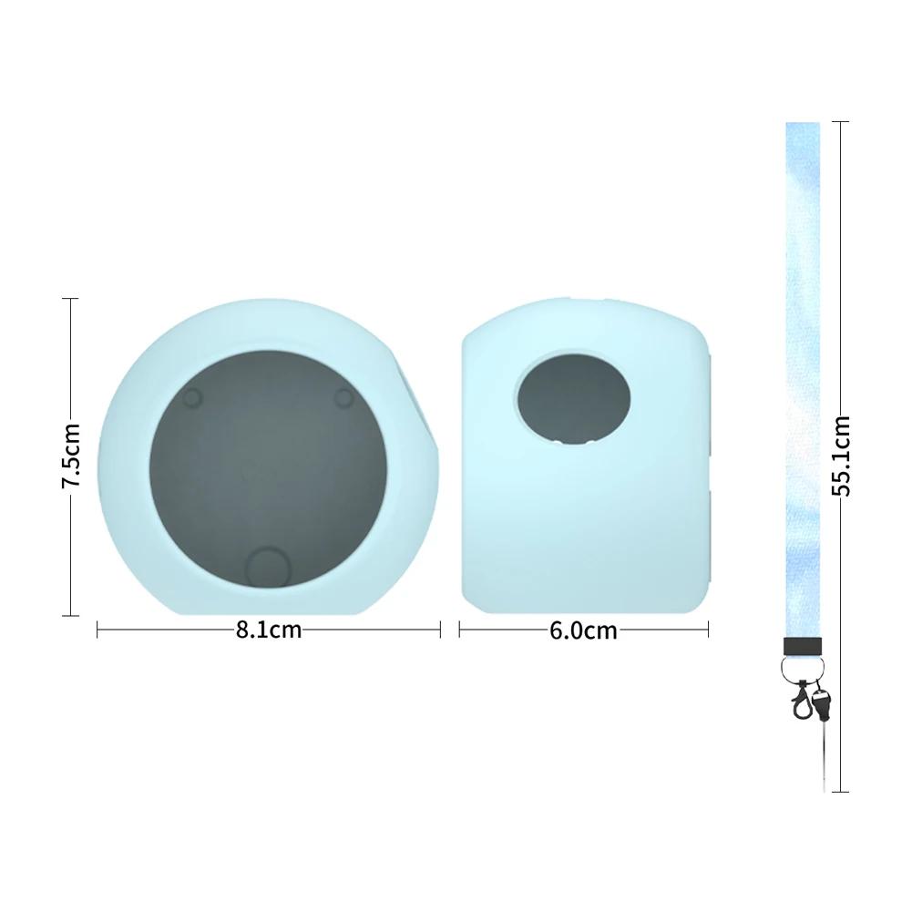 Soft Silicone Case For Punirunes Interactive Digital Toy  Protective Cover Shockproof Protective Skin Sleeve with Lanyard