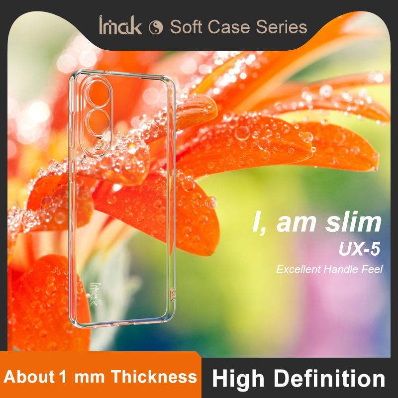 For Samsung Galaxy S25 Edge 5G Phone Case IMAK Soft Slim Case UX-5 Series