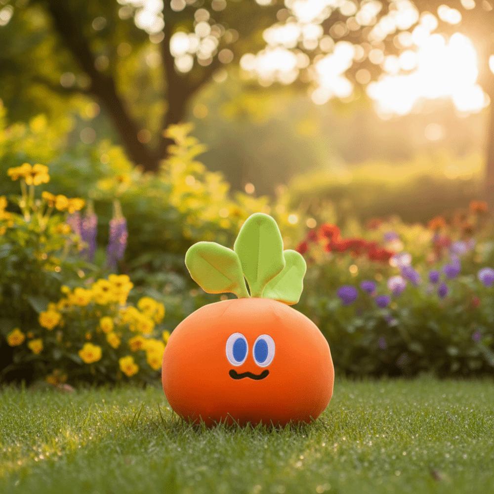 Soft Stuffed Carrot Plush Toy Super Soft Stuffed Doll Funny Simulation Carrot Birthday Gift