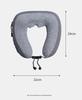 U-shaped Electric Neck Massager Pillow: Multifunctional Portable Kneading Cushion for Cervical Spine & Car Comfort