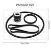 1 Set Pool Pump Seal Set Pool Pump Sealing Rings Swimming Pool Pump Accessories Rubber Texture for SP3000X Series