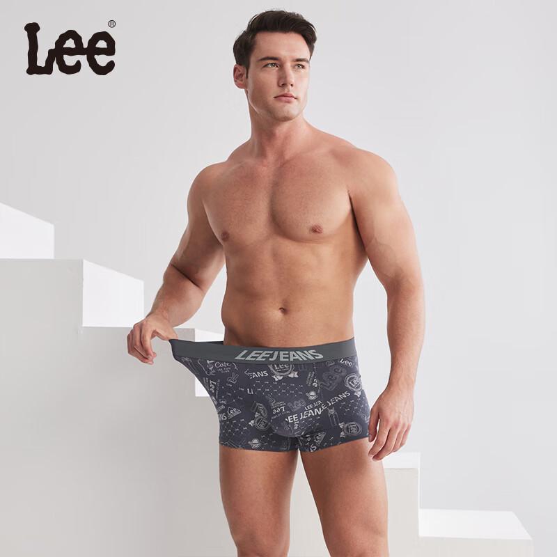 Lee Men's Cotton Antibacterial Boxer Briefs