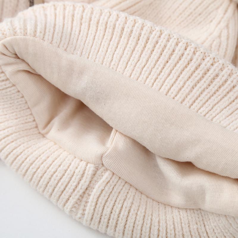 Kinder Winddichtes Mützen- & Schal-Set - Warme, Dicke Herbst/Winter-Ausrüstung für Jungen & Mädchen