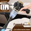 Wireless Handheld Car Vacuum & Duster: Multi-functional Blow and Suction, Portable and Powerful.