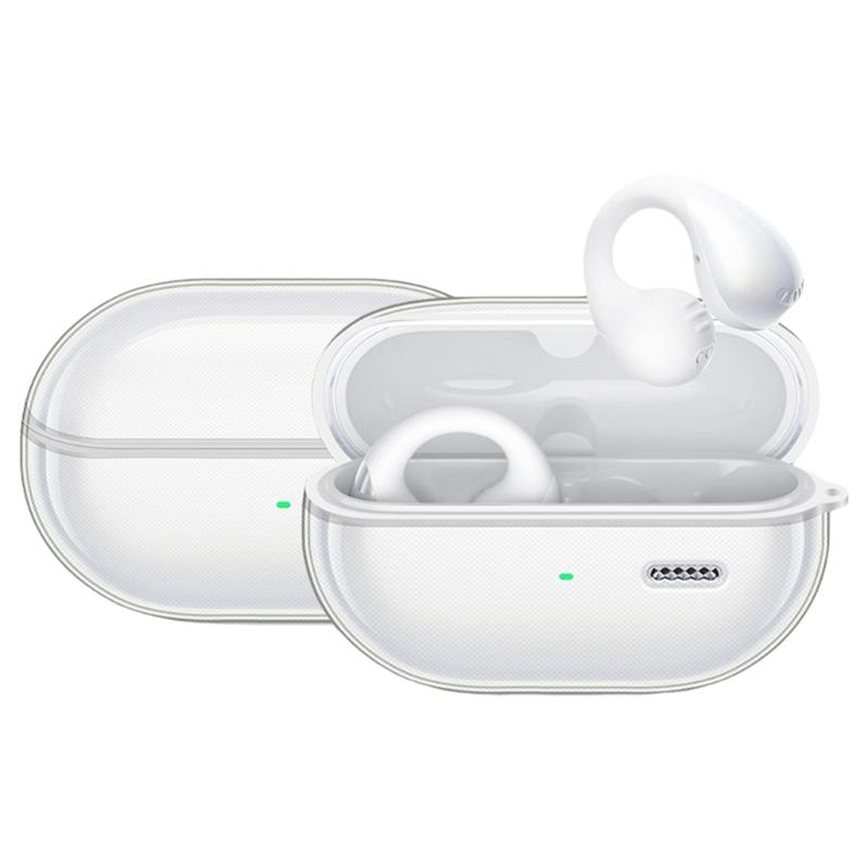 Flexible Clear Protector Case Suitable For PearlClip Wireless Earbud Shockproof Cover Scratch Resistant Sleeve Daily Use