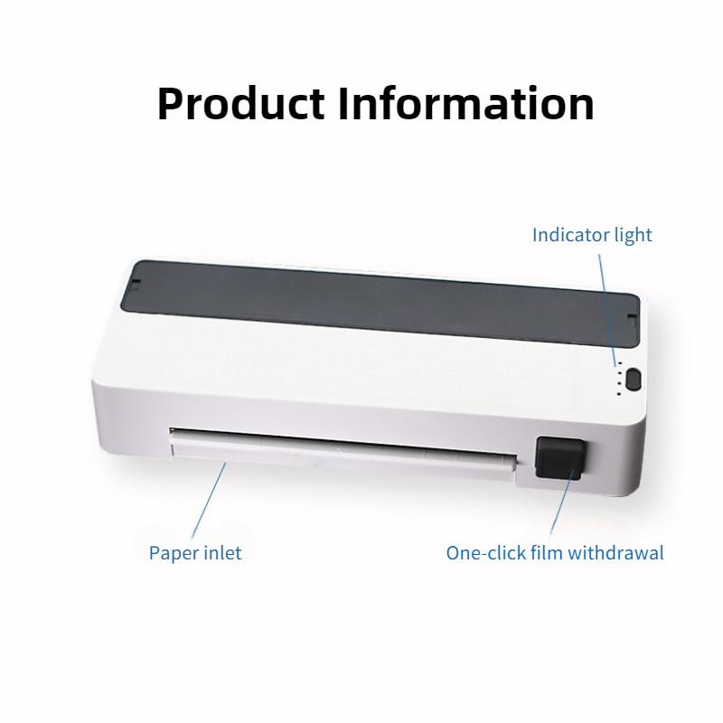 

260W 7-in-1 Professional A4 Document Laminating Machine Multifunctional Household Photo Laminator Office