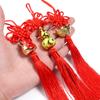 2pcs Chinese Knot Tassel Pendant Hanging Fortune Red Tassels Pendants For DIY Spring Festival New Year Gifts Home Decoration