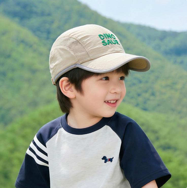Children's Quick-Dry Breathable Baseball Cap - Sun Protection Visor for Boys & Girls