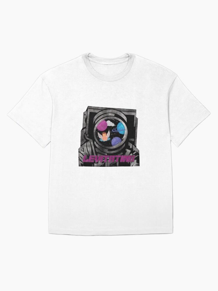 Dua Lipa Levitierender Astronaut Übergroßes T-Shirt