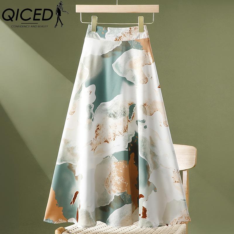 QICED 18 Color Women's Fashion Casual Summer Spring Skirt