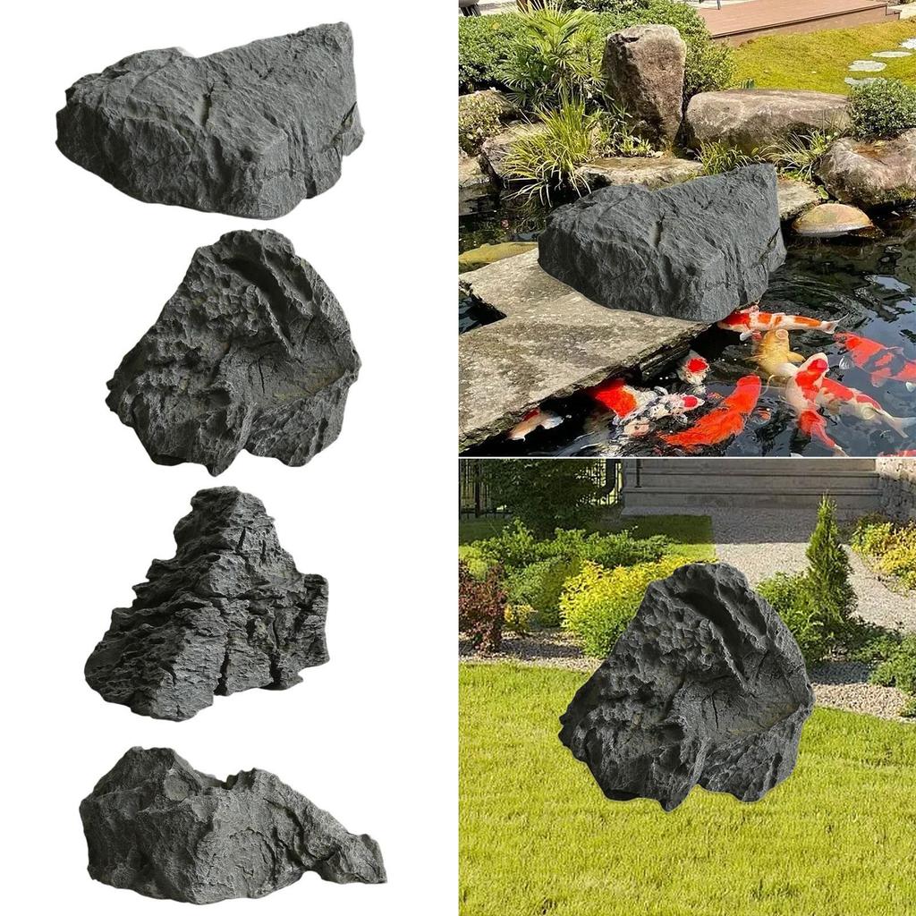 Artificial Landscape Rock Rock Rockery Landscape PU Foam Photography Props Crafts Decorative Stone Miniatures for Outdoor
