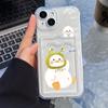 Card Phone Case for iPhone 11 13 XR 15 14 Pro Max iPhone 12 16 7 8 Plus XS Max Samsung S24 S23 A15 A55 A05 A54 Redmi 12 13C 13 9 Cartoon Protection