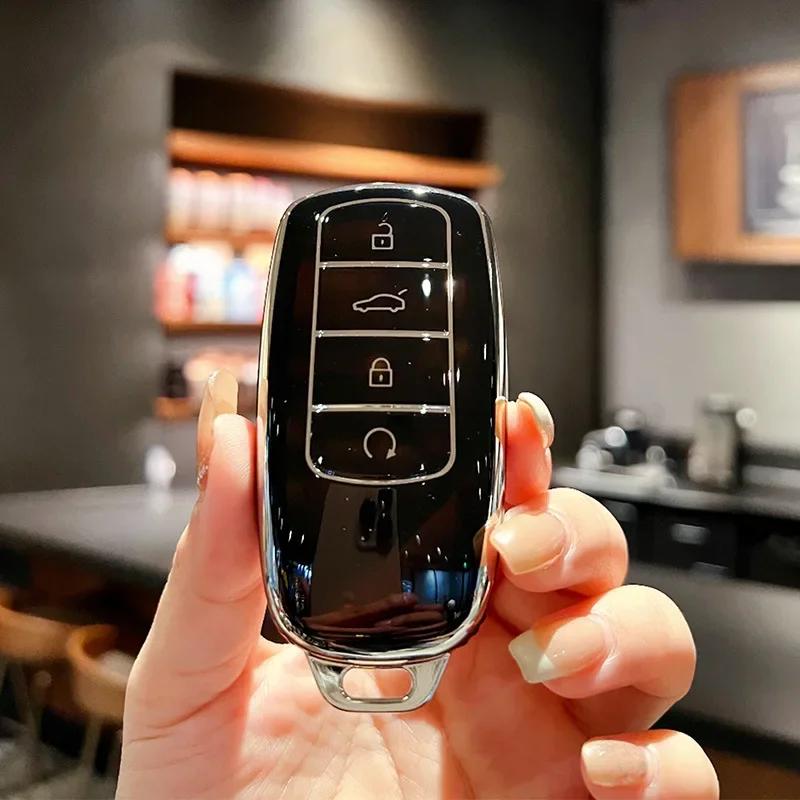 Car Case for Key Fobs of Chery Tiggo 8 PRO / PRO MAX / OMODA 5C / 7 PRO MAX TPU Protective