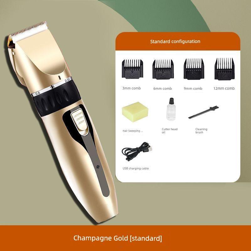 

Haircut Electrical Hair Cutter For Home High Power Razor Adult and Children Hair Cutting Electric Shaving Head Hair Clipper Electric Clipper Hairdresser I [Standard Configuration]