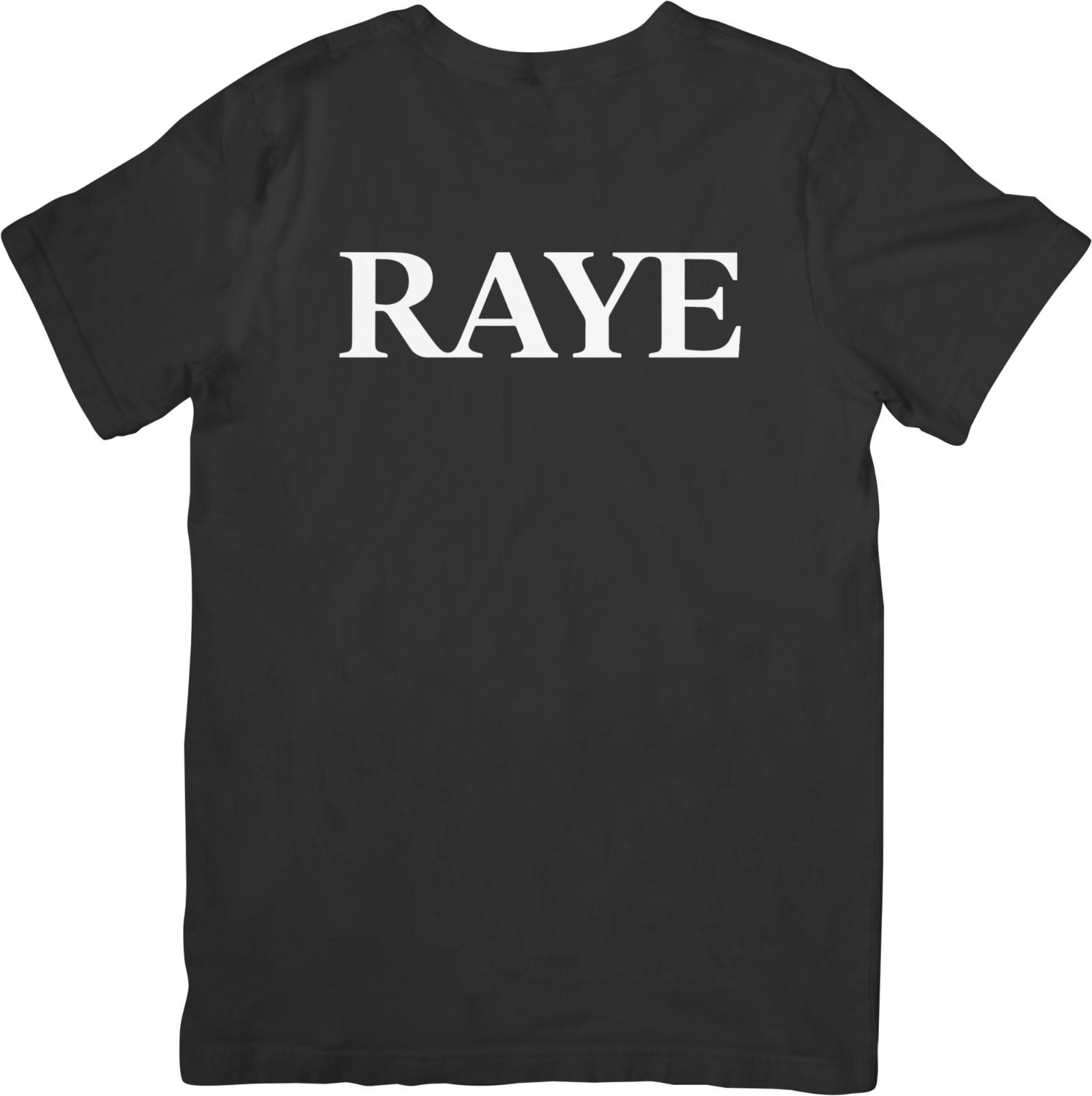 Raye Music Unisex Fit for Men Women Quality Cotton T-Shirt Black S