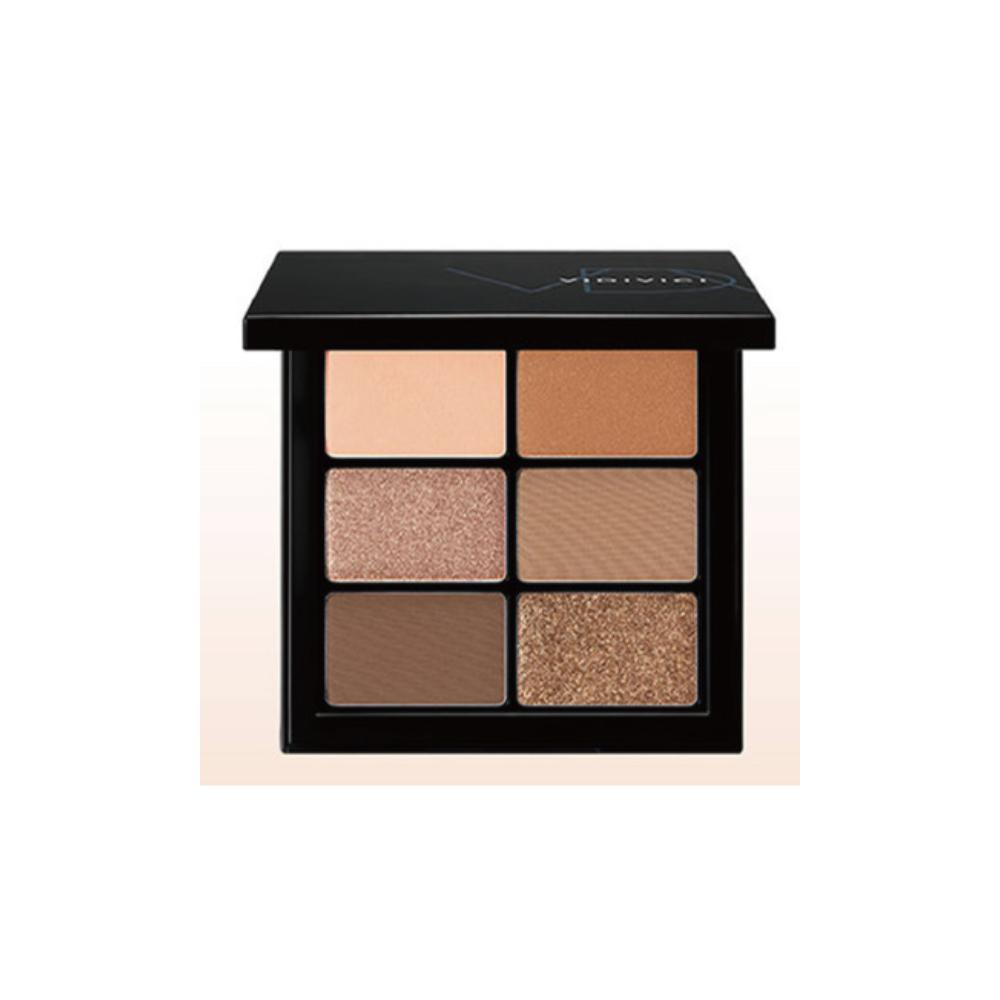 VIDIVICI Millennial Ambient Glow Eyes (1.6g X 6ea) 3 Types Radiant Eyeshadow Palette