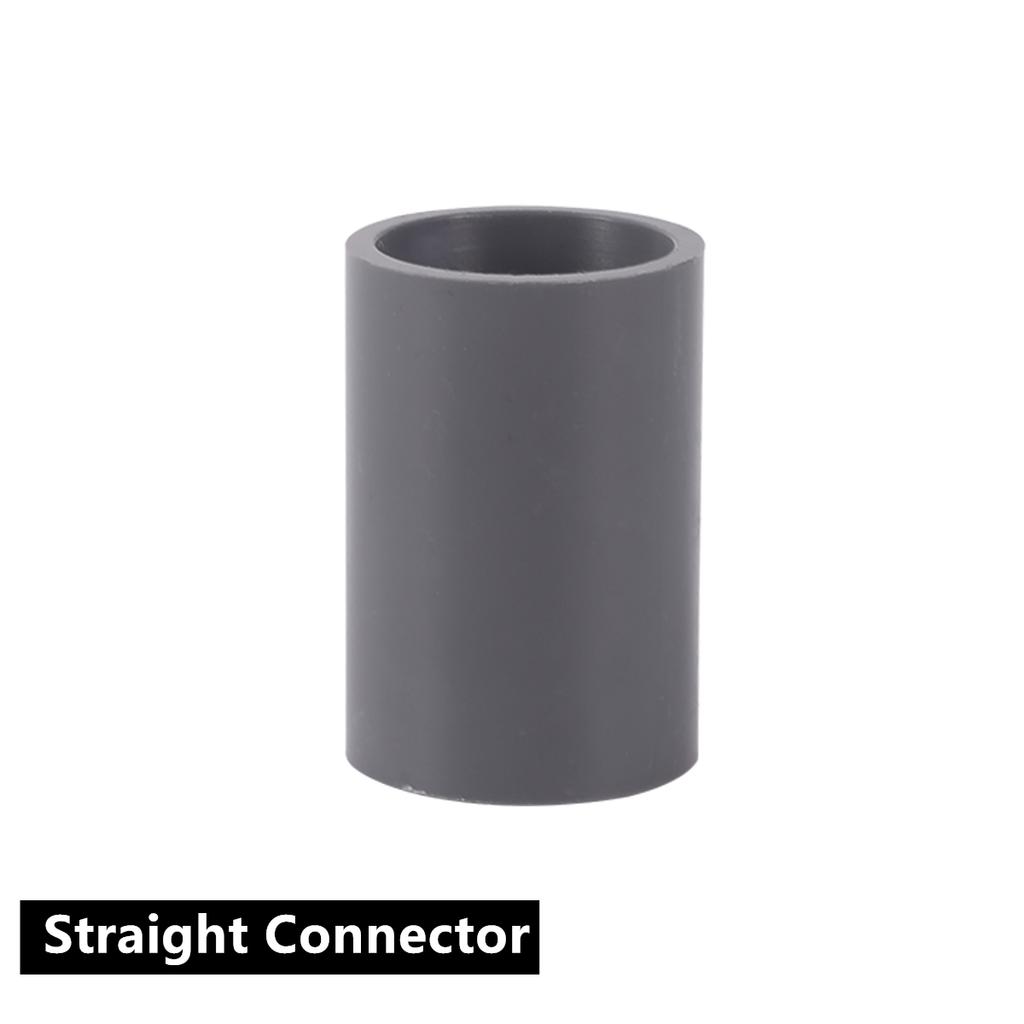 Straight 3-way 4-way Connector Inner Diameter 20mm 25mm 32mm PVC Garden Lawn Irrigation Water Pipe Pipe DIY Shelf Pipe Fittings