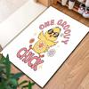 Retro Groovy Chick Carpet Rug For Living Room Bedroom Home Sofa Decoration Kids Play Nonslip Floor Mat