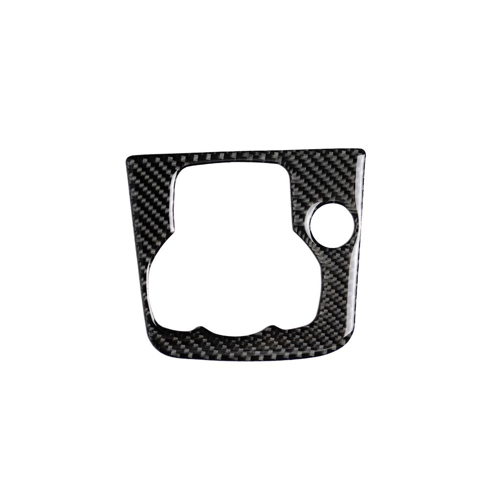 FIT For Mazda 3 Axela 2014-2016 Car Center Control Gear Shift Panel Decorative Carbon Fiber Cover Trim Strip Interior 3D Sticker