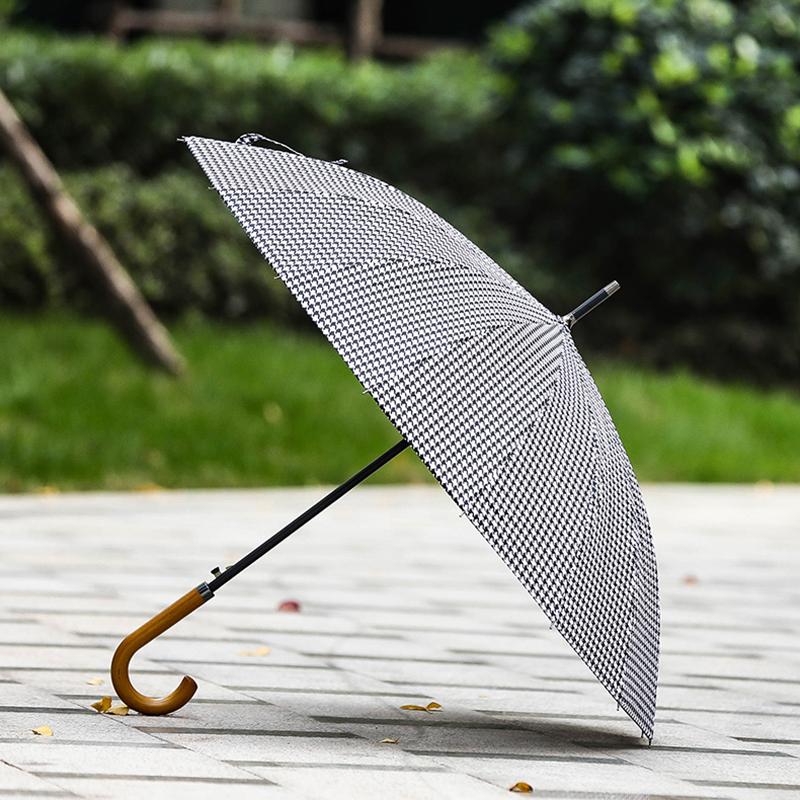 Деревянный зонт 16 К для женщин и мужчин — фото 5