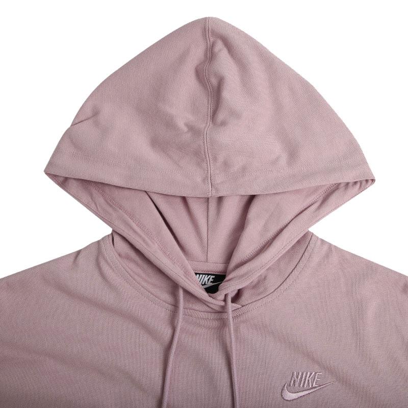 Nike Letter Logo Sports Casual Hoodie Women Hoodies Pink CJ3741-516