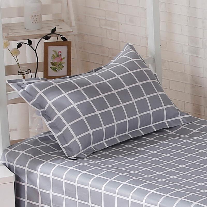 Thickened Large Pure Cotton Pillowcase for Single Dormitory Pillow