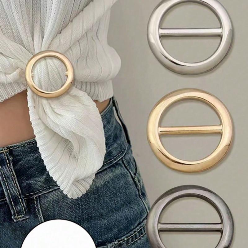 Versatile Styling Clips For Fixing Short Sleeve Or Dress Shirts, Suitable For Scarves, T-Shirts And Belts, Fit For Any Occasion