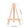 20 Pieces Triangles Easel Wood Easels Small Easel for Pictures Table Easel for Display of Painting Drawing Picture Frame