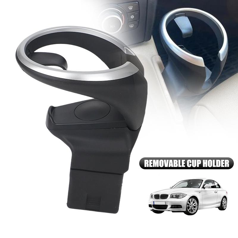 Black Cup Drink Holder For BMW 1 Series 135i 128i X1 E82 E84 E88 E81 E82 E82e E87 E87N 51160443082 51169144632 51169122655 Without Base