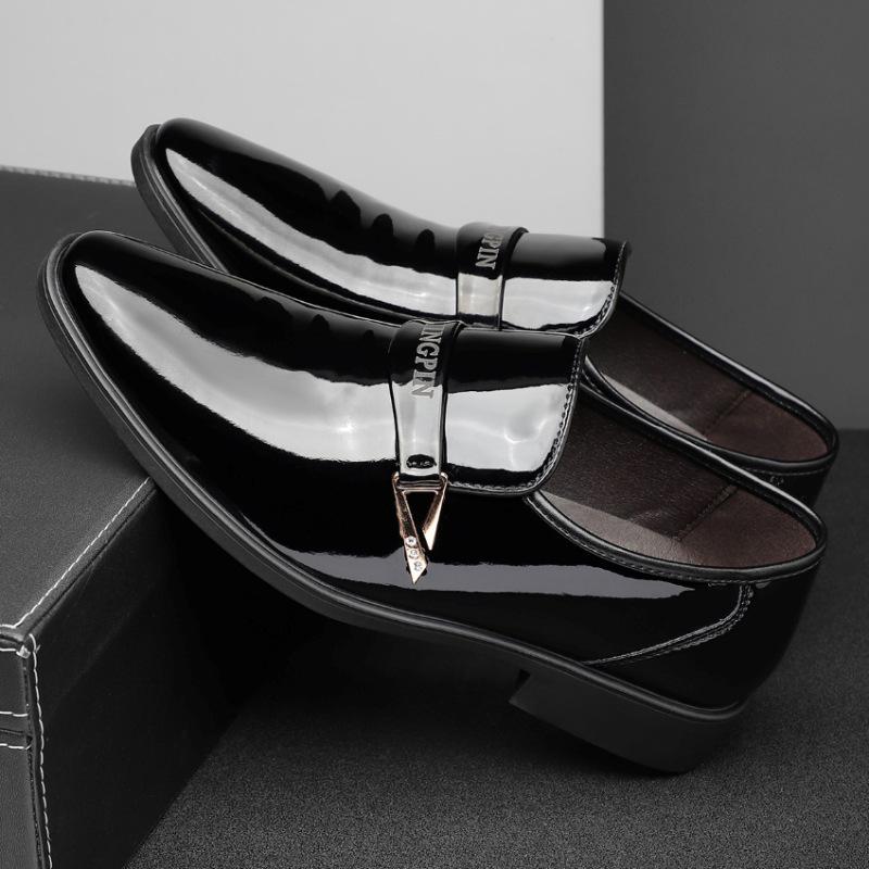 Men s British Style Leather Dress Shoes - Business & Wedding 686 43