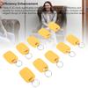 10pcs IC ID Cards Readable Writable Double Frequency Multifunctional Door Access ID Keyfobs for Residential Areas Parking Lots Enterprises Malls
