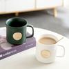 Enamel Copper Badge Mug Creative Personality Trend, Ceramic Cup Coffee Cup Gift Customization