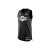 Letter Print Contrast Loose Basketball Tank Top NBA All-Star Edition Authentic Jersey Men Tops Black 928867-016